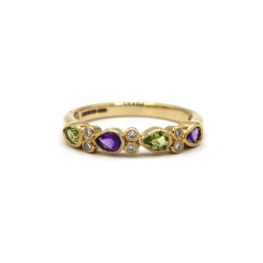 Vintage Style Suffragette Band Ring