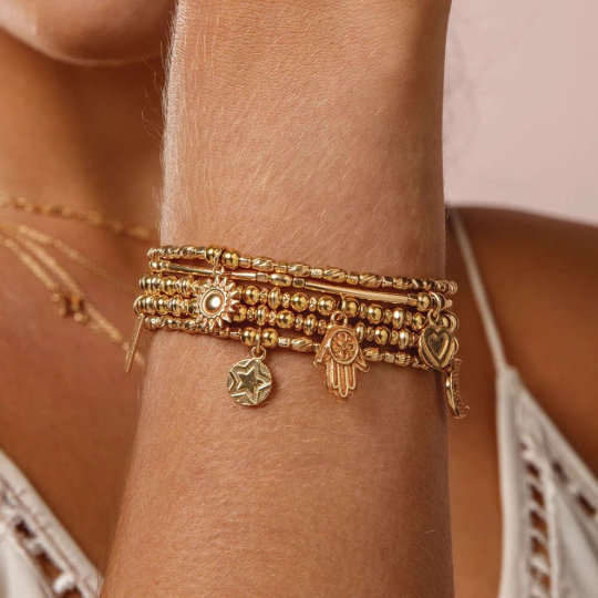 ChloBo Didi Sparkle Hamsa Hand Bracelet